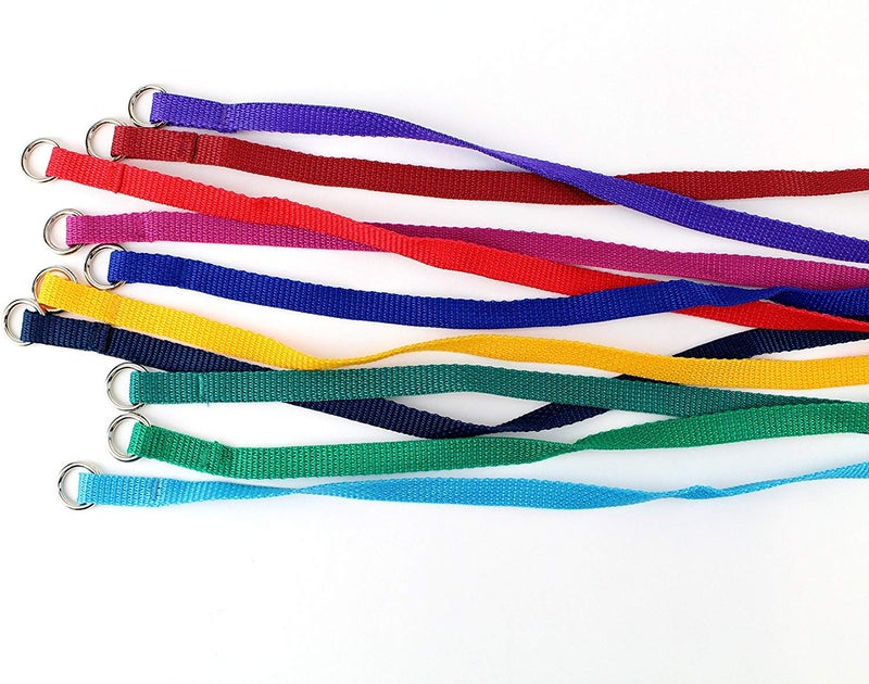 Midlee 4 Foot Dog Kennel Slip Lead Heavy Duty Nylon Pack of 10 - Image 1